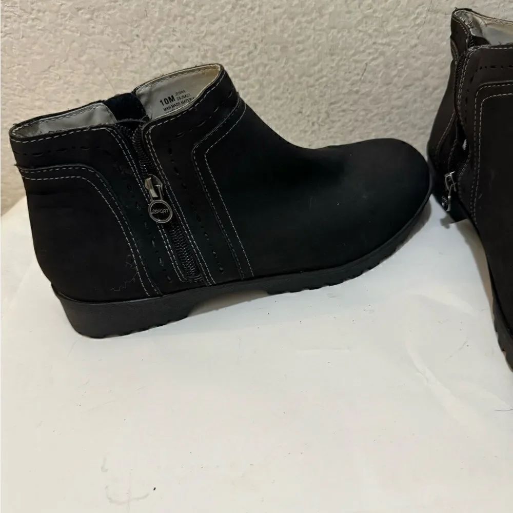 JSport by Jambu Jenna Black Anke Winter Boots Women 10M